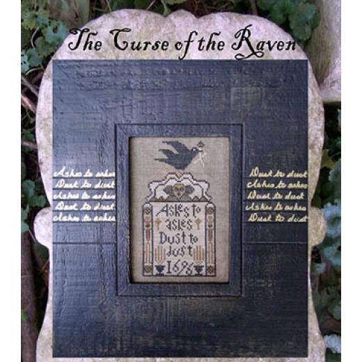 Stickvorlage Carriage House Samplings - Curse Of The Raven