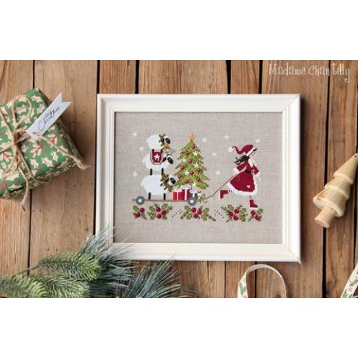 Stickvorlage Madame Chantilly - Christmas Delivery