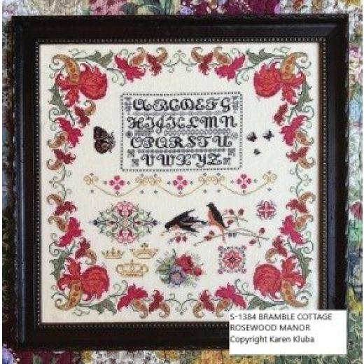 Stickvorlage Rosewood Manor - Bramble Cottage Sampler