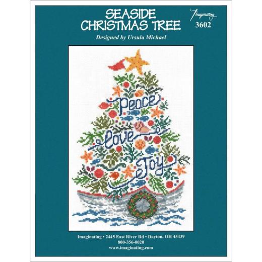 Stickvorlage Imaginating - Seaside Christmas Tree