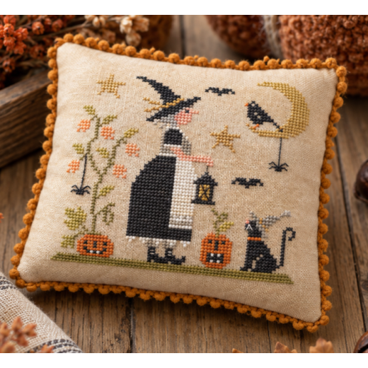 Stickvorlage De Mere En Fille - Little Halloween
