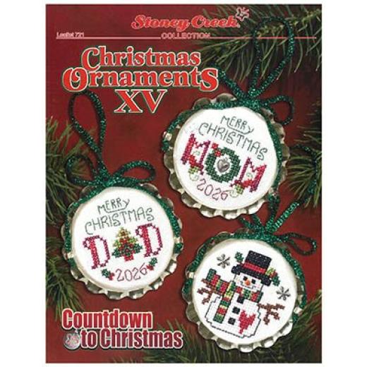 Stickvorlage Stoney Creek - Christmas Ornaments XV