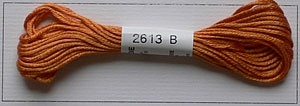 Soie dAlger Seidenstickgarn - Farbe 2613 orange