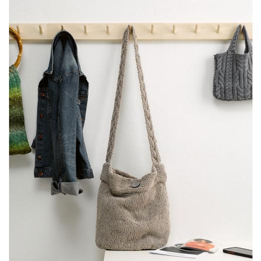 Maschen-Taschen - Selbst gestrickt im Skandi-Stil