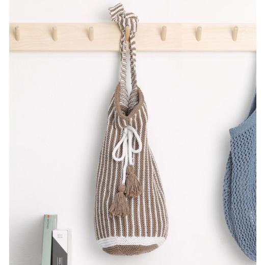 Maschen-Taschen - Selbst gestrickt im Skandi-Stil