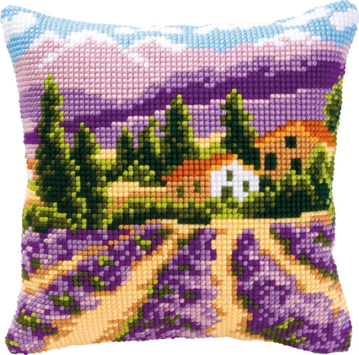 Vervaco Verachtert - Kreuzstichkissen Provence