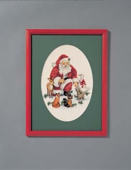 Stickpackung Oehlenschläger - Weihnachtsmann 33x44 cm