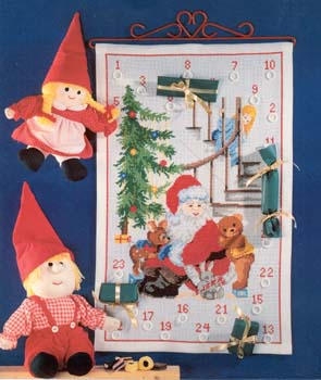 Stickpackung Oehlenschläger - Adventskalender 35x56 cm