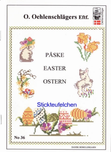 Stickheft Ostern - Oehlenschläger