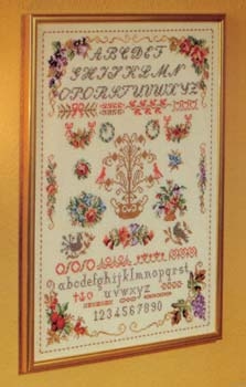 Oehlenschläger Stickpackung - Mustertuch Alphabet