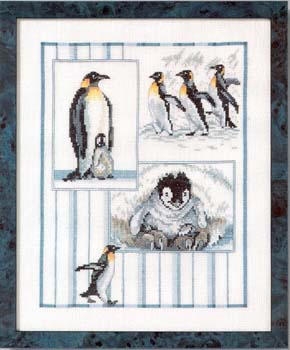 Oehlenschläger Stickpackung - Pinguine