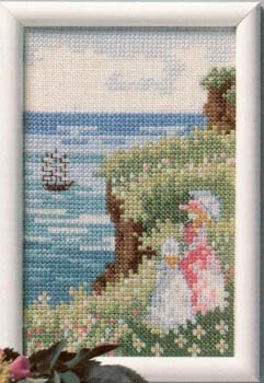 Oehlenschläger Stickpackung - Blick auf das Meer