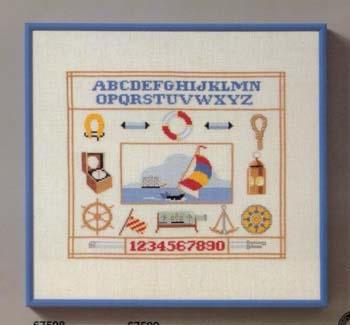 Oehlenschläger Stickpackung - Sampler Maritim