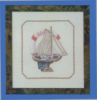 Oehlenschläger Stickpackung - Segelschiff