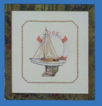 Stickpackung Oehlenschläger - Segelschiff 24x25 cm