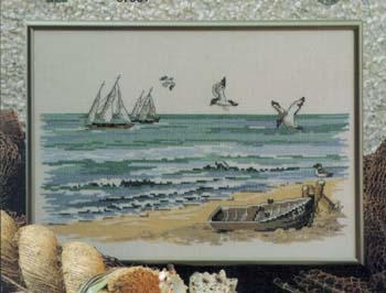 Oehlenschläger Stickpackung - Blick auf das Meer