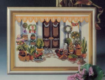 Oehlenschläger Stickpackung - Blumenladen