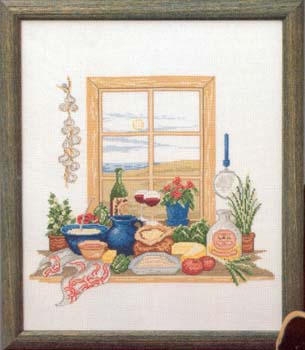 Stickpackung Oehlenschläger - Küchenfenster 40x48 cm