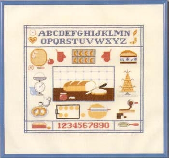 Oehlenschläger Stickpackung - Sampler Backen