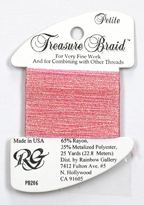 Rainbow Gallery Petit Treasure Braid - Pearl Pink