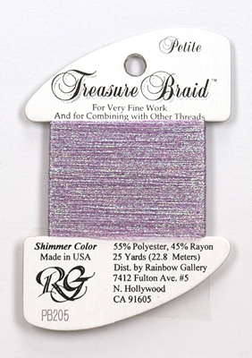Rainbow Gallery Petit Treasure Braid - Pearl Amethyst
