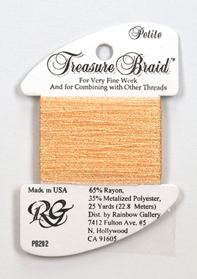 Rainbow Gallery Petit Treasure Braid - Pearl Peach