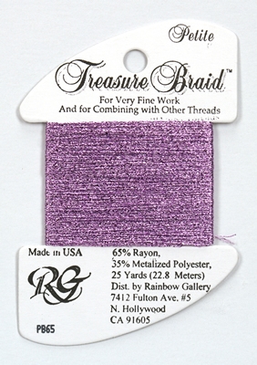 Rainbow Gallery Petit Treasure Braid - Lite Violet