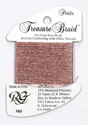 Petit Treasure Braid Rainbow Gallery - Dark Power Pink