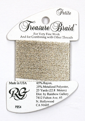 Petit Treasure Braid Rainbow Gallery - Vatican Gold