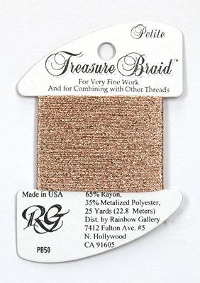 Petit Treasure Braid Rainbow Gallery - Seashell