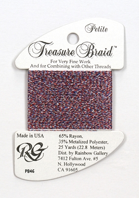 Rainbow Gallery Petit Treasure Braid - 4th of July