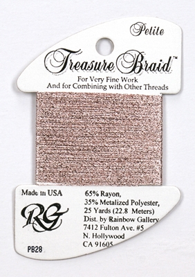 Petit Treasure Braid Rainbow Gallery - Powder Pink