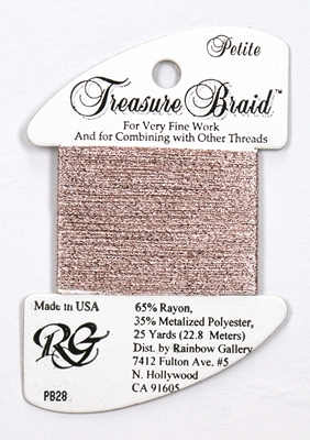 Rainbow Gallery Petit Treasure Braid - Powder Pink