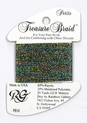 Rainbow Gallery Petit Treasure Braid - Confetti Dark