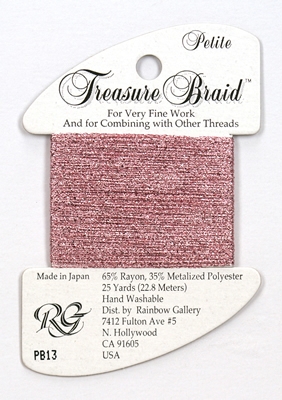 Petit Treasure Braid Rainbow Gallery - Pink