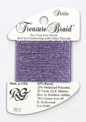 Rainbow Gallery Petit Treasure Braid - Light Purple