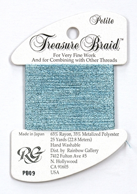 Petit Treasure Braid Rainbow Gallery - Light Blue