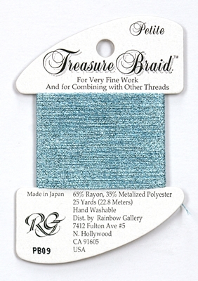 Rainbow Gallery Petit Treasure Braid - Light Blue