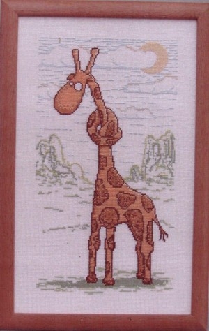 Oehlenschläger Stickpackung - Giraffe