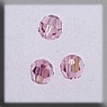 Mill Hill Crystal Treasures 13021 - Round Bead Light Rose AB