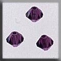 Mill Hill Crystal Treasures 13029 - Rondele Alabaster Amethyst AB