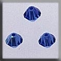 13033 Mill Hill Crystal Treasures - Rondele Alabaster Sapphire AB (Ersatz 13008)