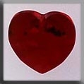 13048 Mill Hill Crystal Treasures - Large Heart Alabaster Siam