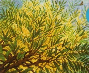 Stickvorlage DMC - Mimosa (Ausverkauf)