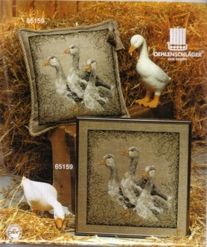 Oehlenschläger Stickpackung - Gänse