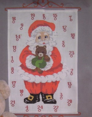 Stickpackung Oehlenschläger - Adventskalender 43x60 cm