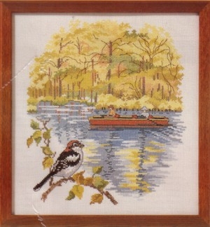 Blick auf den See - Oehlenschläger (Stickpackung)