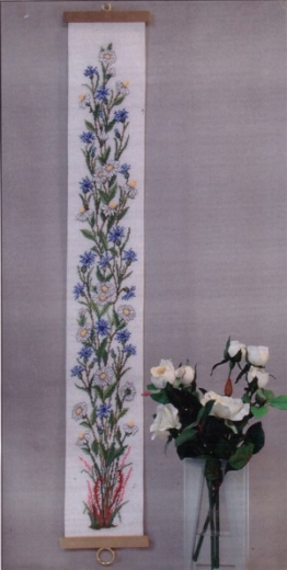 Oehlenschläger Stickpackung - Glockenzug Blumen