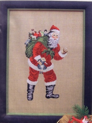 Oehlenschläger Stickpackung - Weihnachtsmann