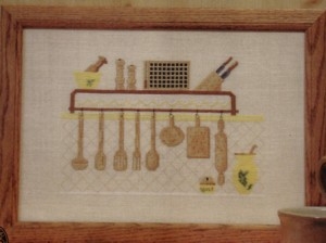 Oehlenschläger Stickpackung - Küchenregal braun